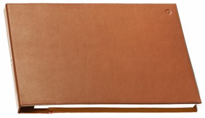 Caran d'Ache Beige Leather A5 Notebook: US$240.