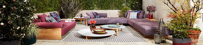The Cassina Perspective Goes Outdoor.
