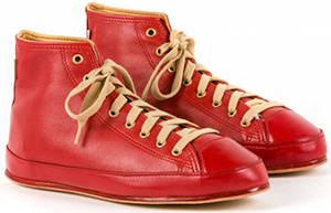 Chapal women's High sneakers leather red: €650.