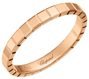 Chopard Ice Cube Pure ring, rose gold: US$825.