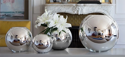 Christofle Paris vases.