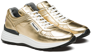 Church's women's Plume Calf Leather Retro Sneaker Pyrite sneakers: £420.