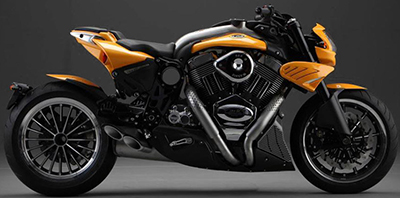 CR&S Duu motorcycle.