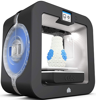Cube 3 Printer, Grey: US$219.99.