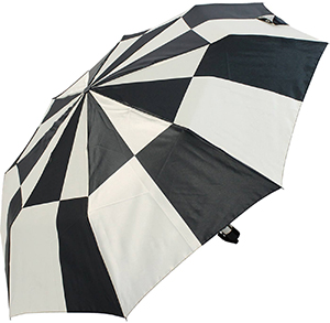 Doppler Umbrella - Automatic Open and Close - Magic Carbonsteel Bellini - Black/White: US$53.15.