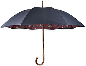 Drake's by London Undercover Mughal Umbrella: £255.