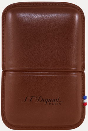 S.T. Dupont Ligne 2 Lighter Case Brown: £125.