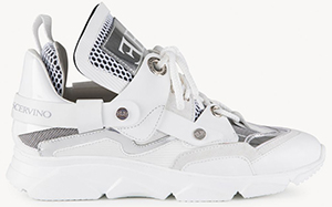 Ermanno Scervino Mixed Material women's sneakers: US$1,185.