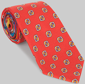 Etro Two-fabrics silk tie: €160.
