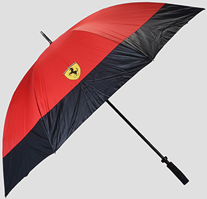 Ferrari Golf umbrella with carbon fiber print: US$70.