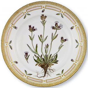 Royal Copenhagen Flora Danica Plate 22 cm.