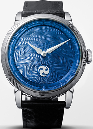 GoS Watches Norrsken - Northern lights on your wrist (blue).