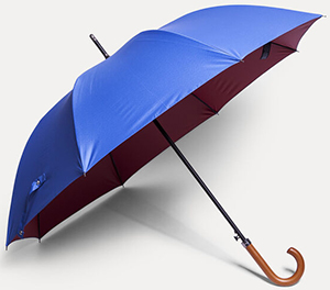 Hackett London Contrast lining walking umbrella: £60.