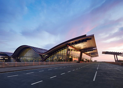 Hamad International Airport.