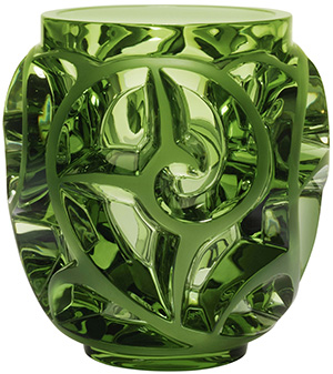 Harrods Lalique Tourbillons Vase (21cm): US$5,780.