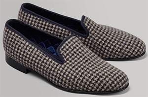 Huntsman Norfolk Exclusive men's cashmere slippers: £395.