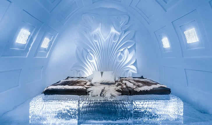 Icehotel, Marknadsvägen 63, 981 91 Jukkasjärvi, Sweden.