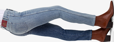 Jordache women's Half & Half High Rise Vintage Crop: US$275.