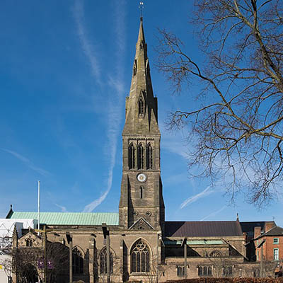 Leicester Cathedral, 7 Peacock Lane, Leicester, U.K. Photo: DeFacto.