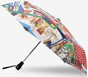 Moschino Openclose women's Foulard umbrella: US$119.