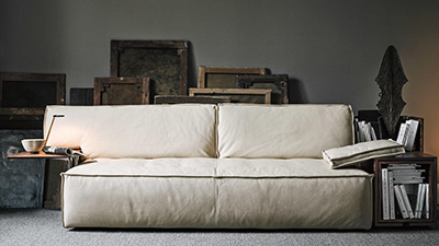 MyWorld sofa designed by Philippe Starck.