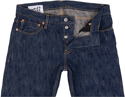 Naked & Famous Denim Super Guy - MIJ8 - Tokushima Natural Indigo Hand Dyed Intangible Cultural Treasure Selvedge Denim men's jeans: US$880.