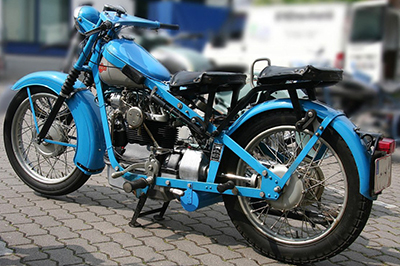 Nimbus Type C 1950 motorcycle. Photo: Lothar Spurzem.