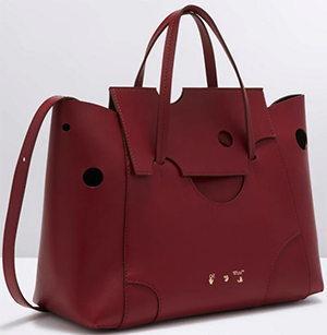 Off-White women's burrow-32 tote bag: US$1,705.