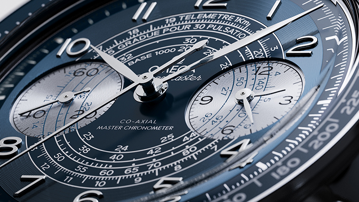 Omega’s New Speedmaster Chronoscope Measures Your Speed, Heart Rate and Distance From Danger by Robb Report.