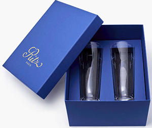 Ritz Paris Essentials Set of 2 Bar Hemingway long drink glasses: 95.00.
