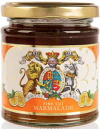 The Royal Collection Windsor Castle Fine Cut Seville Orange Marmalade: £3.95.