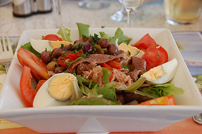 Salade Niçoise. Photo: Wusel007.