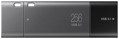 Samsung USB 3.1 Flash Drive DUO Plus 256GB.