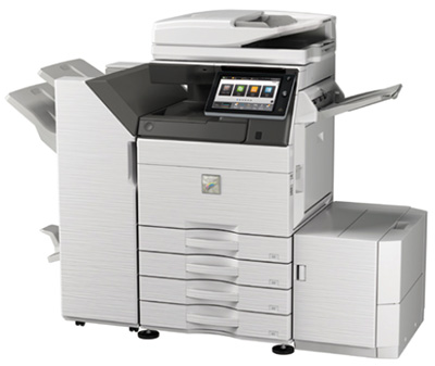 Sharp MX-4071 40 ppm B&W and Color networked digital MFP printer.