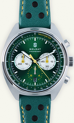 Soldat Automatic Chronograph 'Green Forty Nine': US$1,250.
