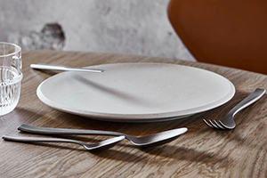 Table Noir Stone-washed cutlery designed for BARR by Snøhetta.