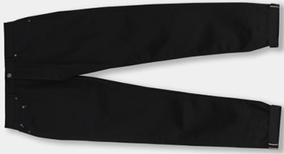 Turnbull & Asser Black Italian Selvedge Denim Jeans: €485.