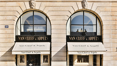 Van Cleef & Arpels Flagship Store, 20 & 24 Place Vendôme, 75001 Paris, France.