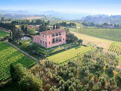 Villa Machiavelli, San Casciano in Val di Pesa, Metropolitan City of Florence, Tuscany, Italy.