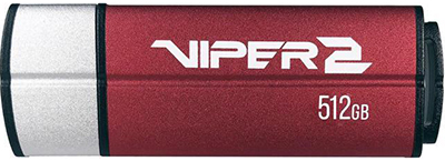 Patriot PV512G3USB Viper 2 USB 3.1, Gen. 1 Flash Drive 512GB.