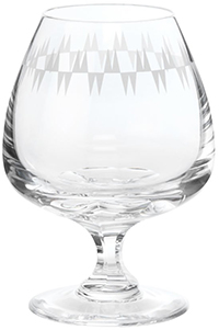William & Son Deco Brandy Glass: £110.