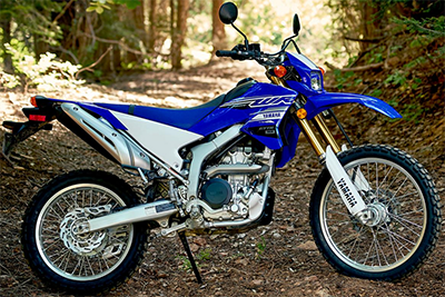 2020 Yamaha WR250R Dual Sport motorcycle.