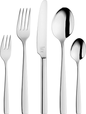 Zwilling 30-piece Cutlery Set, For 6 People, 18/10 Stainless Steel/High Quality Blade Steel, Polished, Roseland.