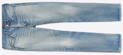 Balenciaga men's Stonewashed faded effect regular jeans: US$750.