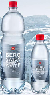 Berg Swiss Mineral Water.