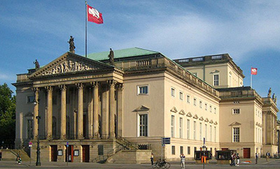 Berlin State Opera, Unter den Linden 7, 10117 Berlin, Germany. Photo by: Beek100.