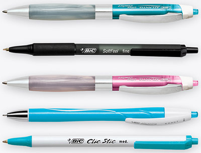 BIC pens.