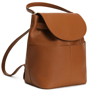 Cuyana women's Leather Backpack: US$495.