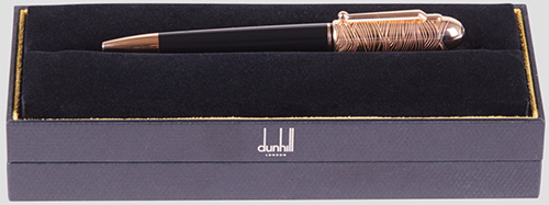 Alfred Dunhill Sidecar Wave-engraved Ballpoint Pen: US$475.