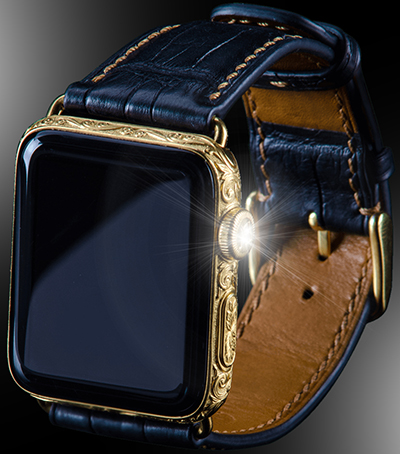 Goldstriker International 24ct Gold Vintage Apple Watch SERIES 3 Edition: £3,695.